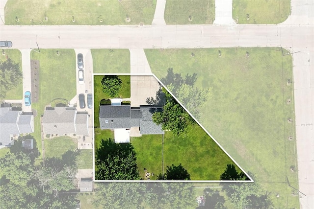 1039 27th St NE, Cedar Rapids, IA 52214 - view of property location featuring property parcel outlined