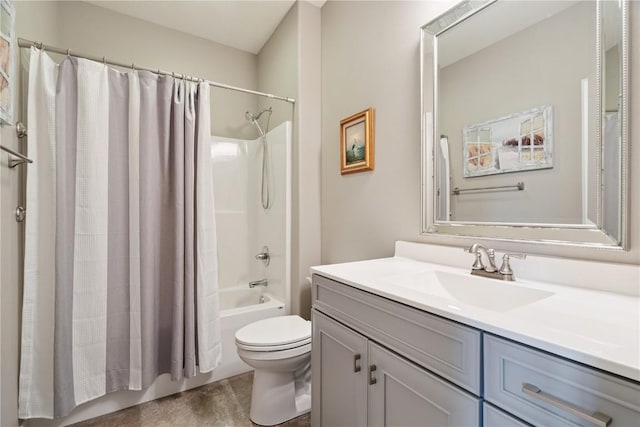 1627 Settlers Dr, Marion, IA 52302 - bathroom featuring vanity and shower / bathtub combination with curtain