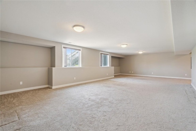 1627 Settlers Dr, Marion, IA 52302 - below grade area with carpet and baseboards