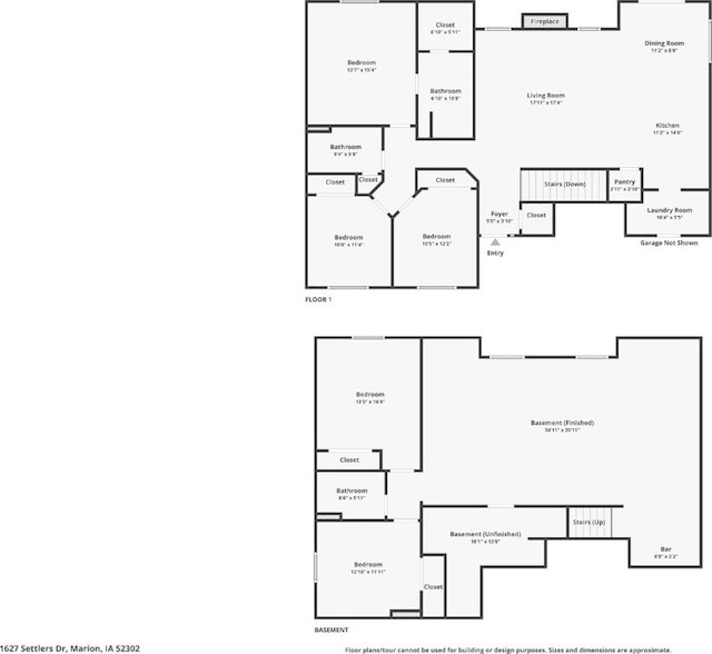 1627 Settlers Dr, Marion, IA 52302 - view of home floor plan