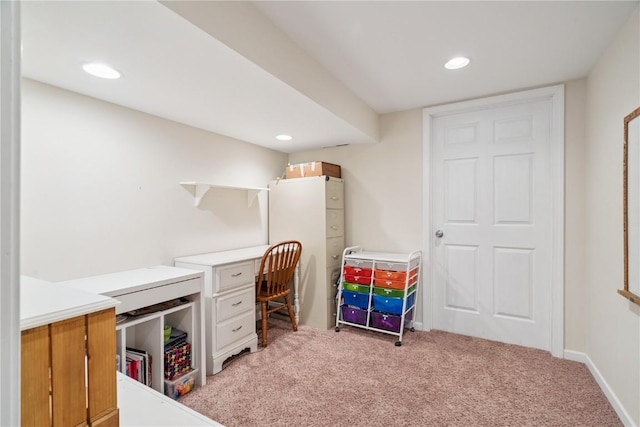 405 Stoney Creek Rd NW, Cedar Rapids, IA 52405 - office space with light carpet and recessed lighting