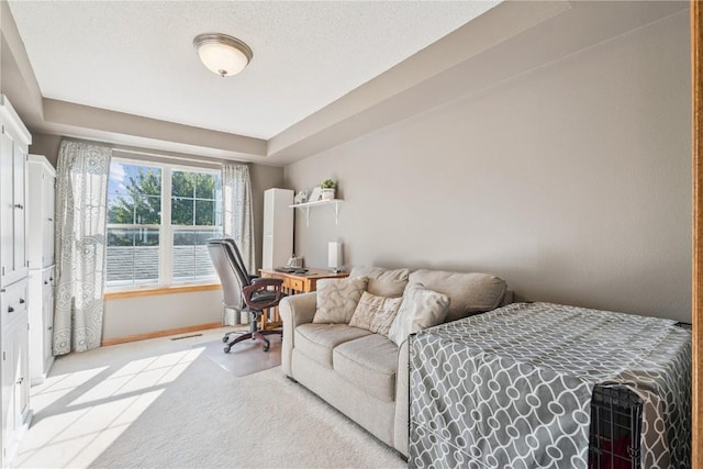 405 Stoney Creek Rd NW, Cedar Rapids, IA 52405 - carpeted bedroom featuring baseboards and an office area