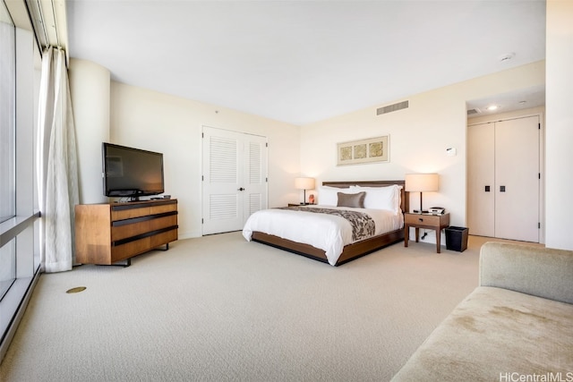 bedroom with carpet flooring