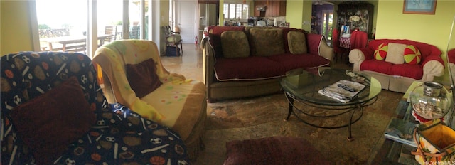 view of living room