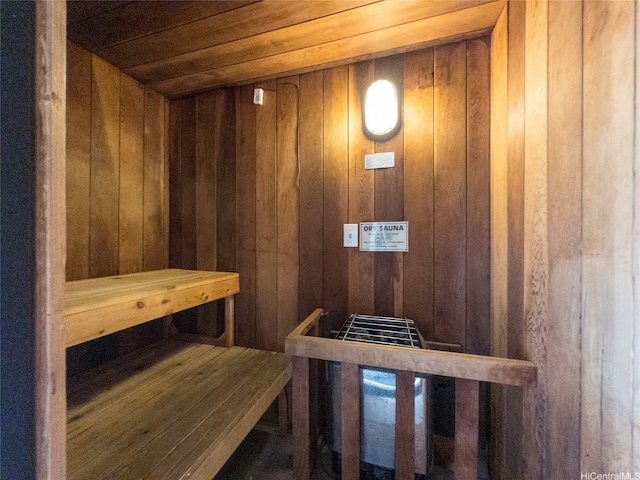 view of sauna / steam room