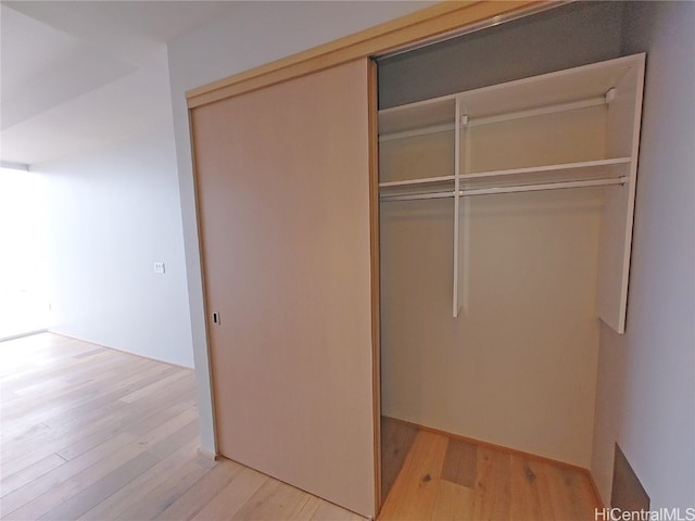 view of closet