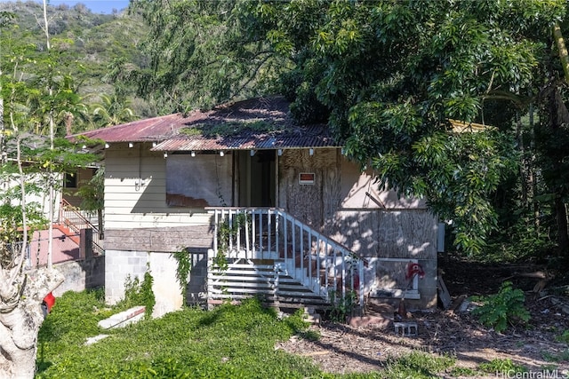 view of front of house