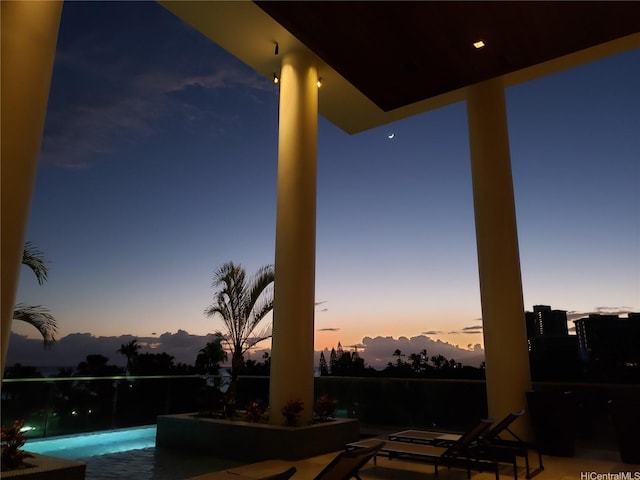 223 Saratoga Rd Unit 1006, Honolulu, HI 96815 - view of swimming pool with a patio area and an infinity pool