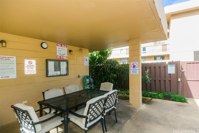 view of patio / terrace