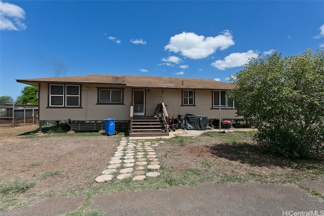 view of front of house