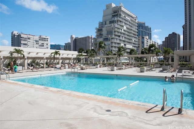 view of swimming pool