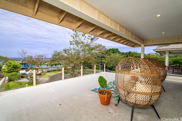 view of patio