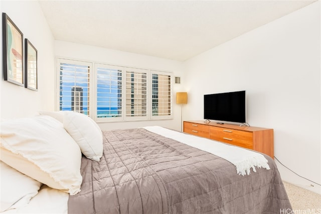 bedroom featuring carpet floors