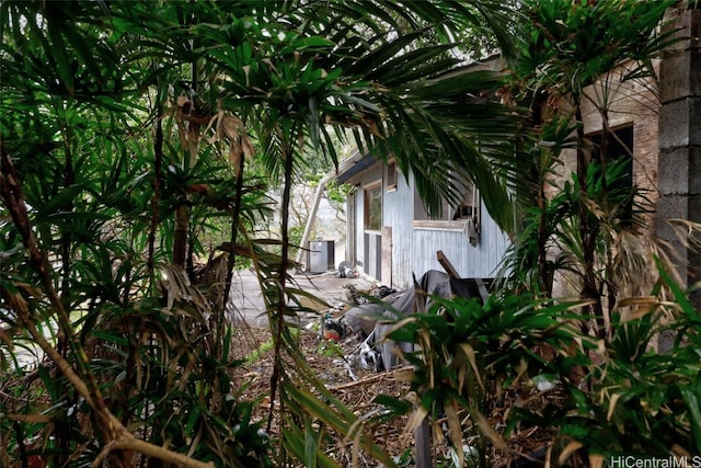 view of home's exterior with a patio