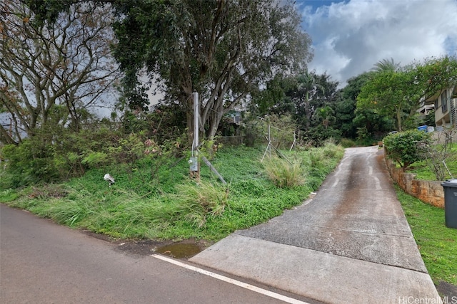 view of road