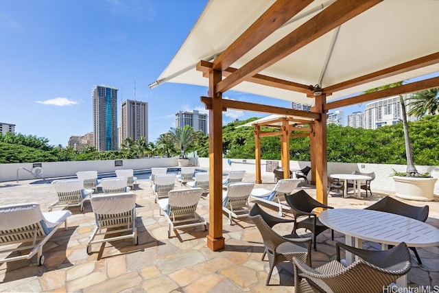 view of patio / terrace with outdoor lounge area