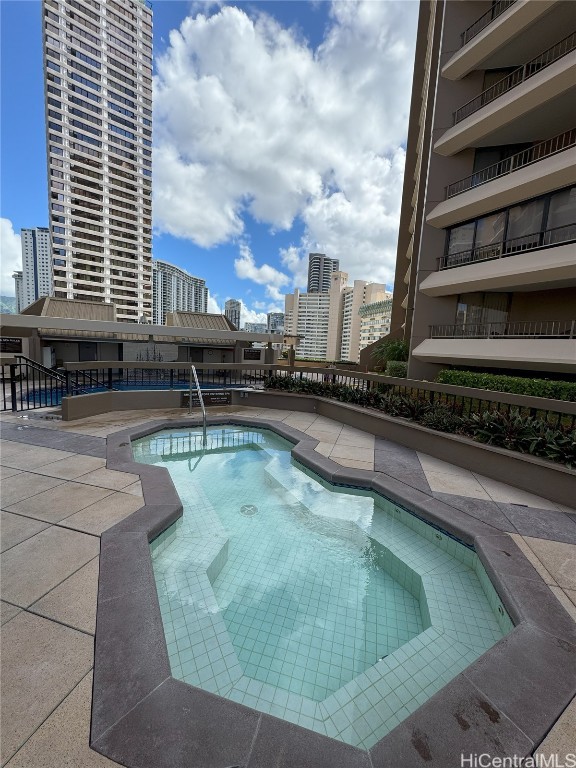 view of swimming pool