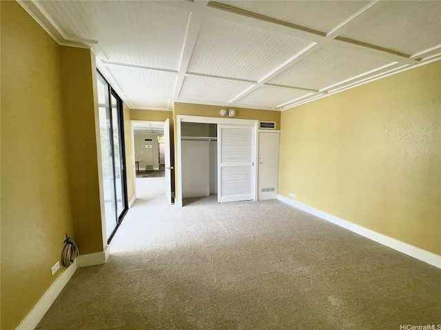 2215 Aloha Dr Unit 701, Honolulu, HI 96815 - unfurnished bedroom featuring carpet floors, baseboards, and a closet