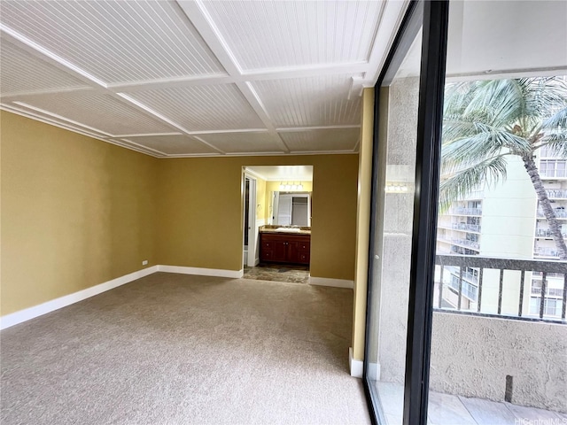 2215 Aloha Dr Unit 701, Honolulu, HI 96815 - carpeted spare room with baseboards