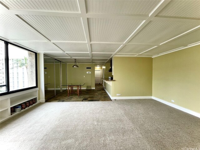 2215 Aloha Dr Unit 701, Honolulu, HI 96815 - carpeted empty room featuring baseboards
