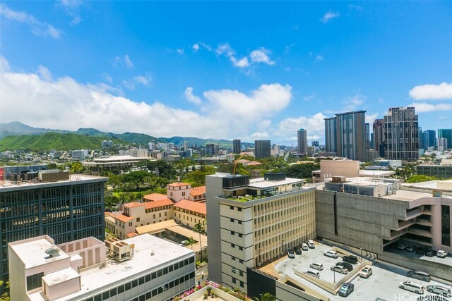 view of city with a mountain view