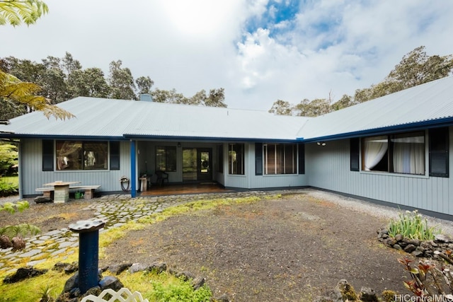 view of rear view of house