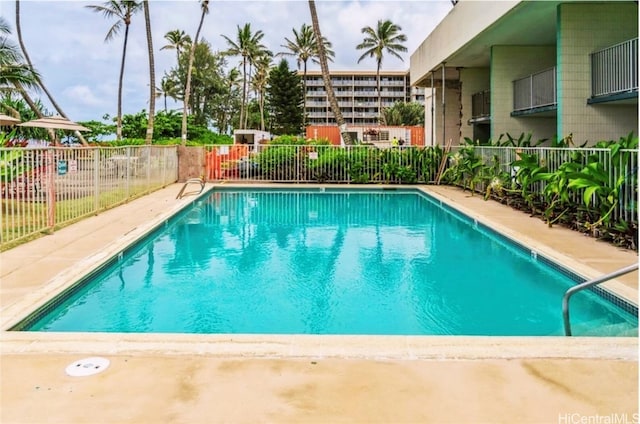 view of swimming pool