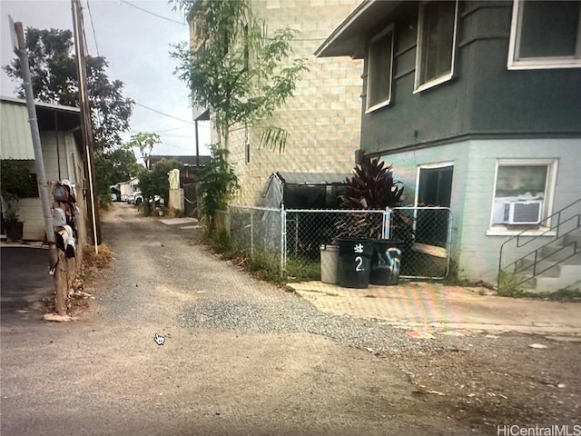 view of property exterior