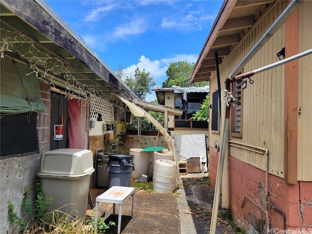 view of patio