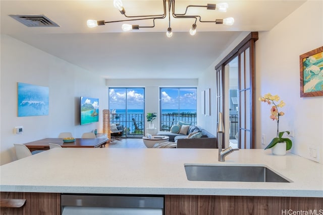 kitchen with sink