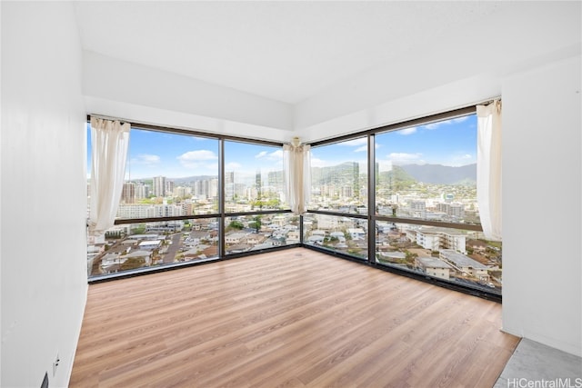 unfurnished sunroom with a wealth of natural light