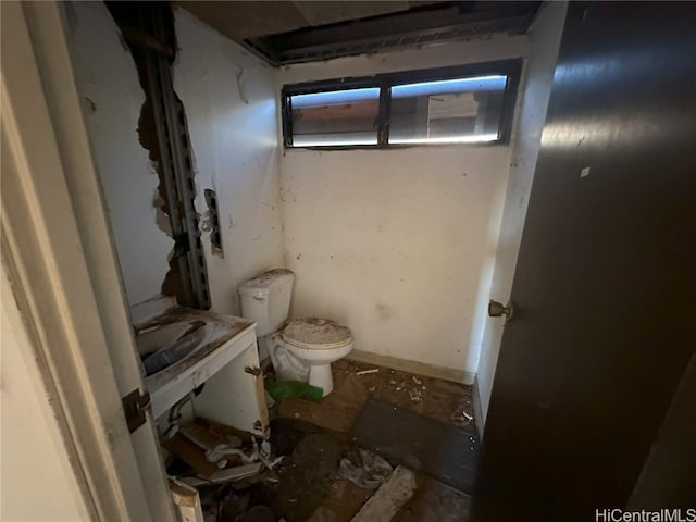 bathroom with toilet