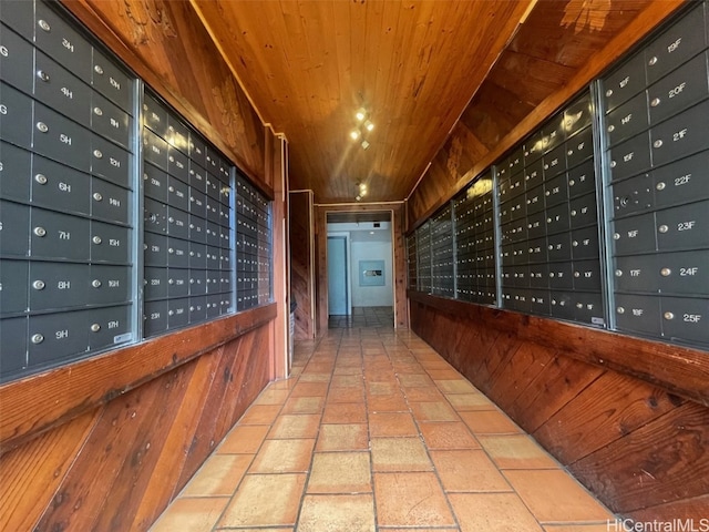 exterior space with mail boxes