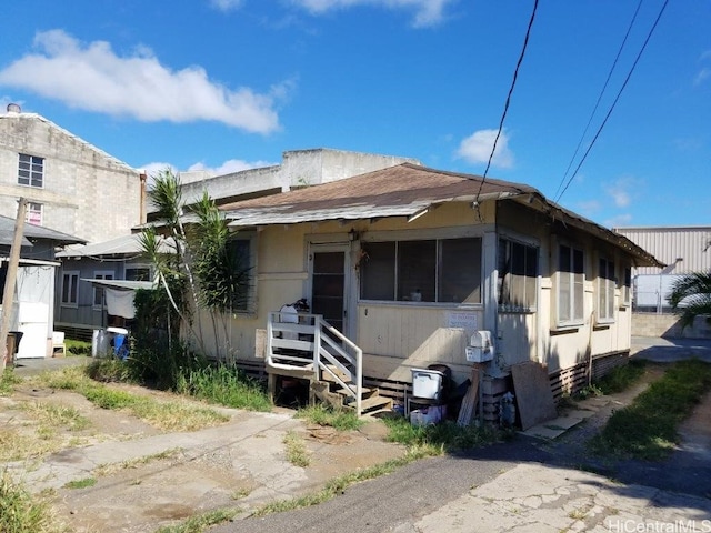 view of front of house