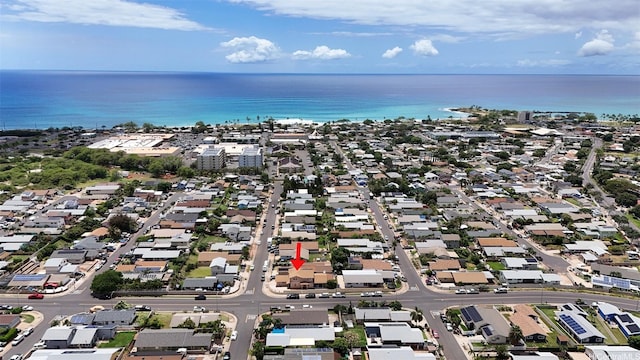 86-196 Moekolu St, Waianae, HI 96792 - aerial perspective of suburban area with a large body of water