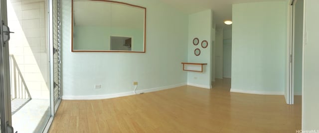 1925 Kalakaua Ave Unit 1902, Honolulu, HI 96815 - empty room featuring baseboards and wood finished floors
