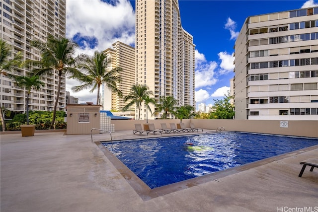 view of swimming pool