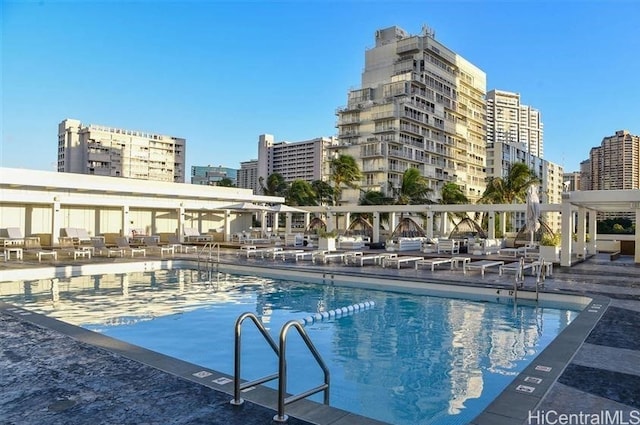 view of swimming pool