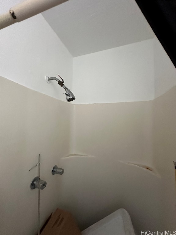 bathroom with walk in shower