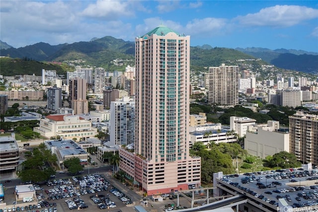 city view featuring a mountain view