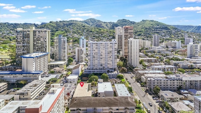 city view featuring a mountain view