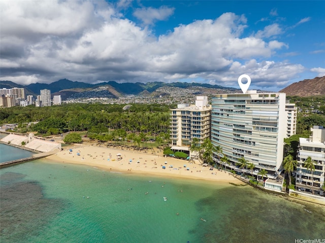 2877 Kalakaua Ave Unit 503/504, Honolulu, HI 96815 - view of urban area featuring a water and mountain view