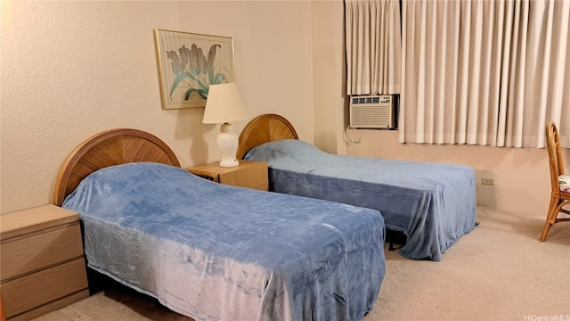 444 Niu St Unit 2502, Honolulu, HI 96815 - bedroom featuring cooling unit and carpet
