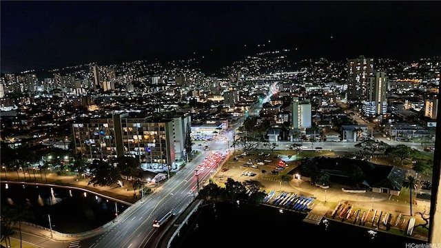444 Niu St Unit 2502, Honolulu, HI 96815 - city view featuring a view of city lights