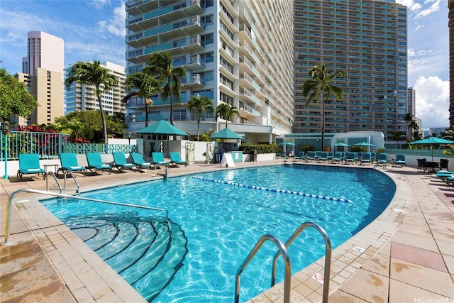1777 Ala Moana Blvd Unit 207, Honolulu, HI 96815 - community pool featuring a patio