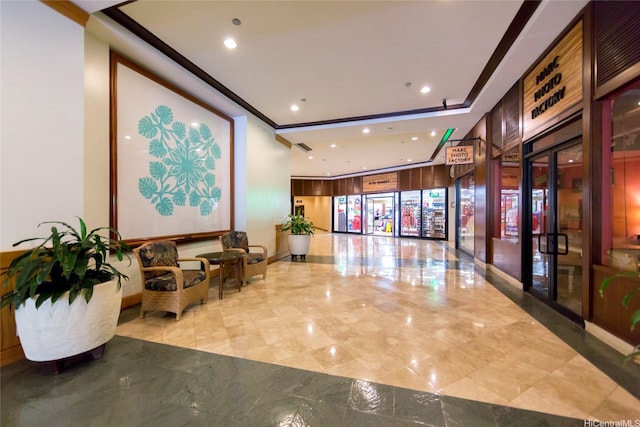 1777 Ala Moana Blvd Unit 207, Honolulu, HI 96815 - lobby with recessed lighting