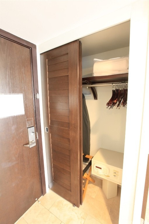 view of closet