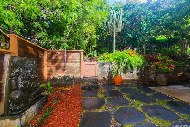 view of yard