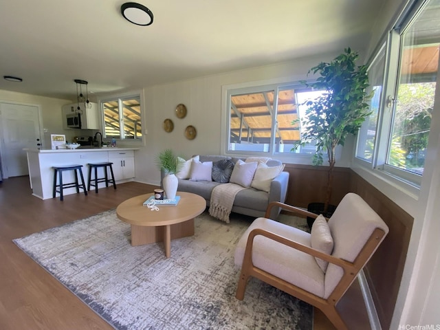 2315 California Ave Unit B, Wahiawa, HI 96786 - living area featuring wood finished floors