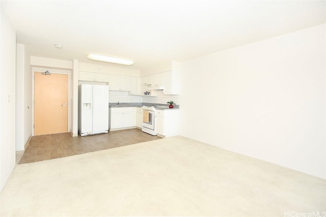 interior space featuring light hardwood / wood-style floors